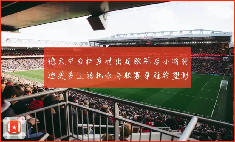 德天空分析多特出局欧冠后小将将迎更多上场机会与联赛争冠希望渺茫